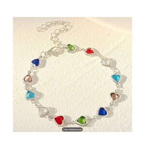 Colorful Chaos with Random Heart Trinkets added to this Astonishing Bracelets –